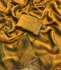 Jarkhan Fendy Chiffon with Handwork Lace Border