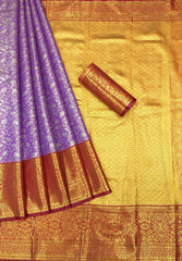 Nansel Kanjivaram Silk Weaving Saree