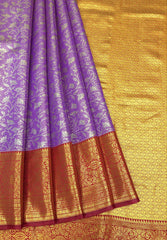 Nansel Kanjivaram Silk Weaving Saree
